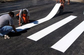 image 1 - Втричі дорожча, але якісніша: в Івано-Франківську планують активніше використовувати пластикову дорожню розмітку. Відео - rai.ua