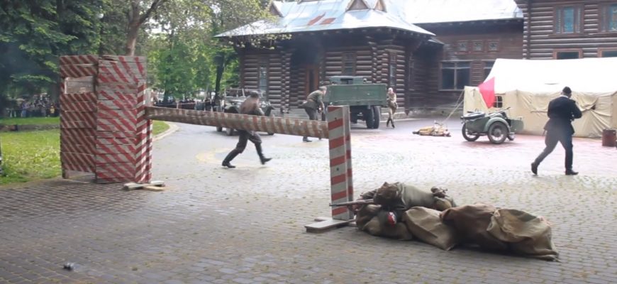 screenshot 2 4 - В Івано-Франківську відтворили бій української повстанської армії з окупантами. Відео - rai.ua