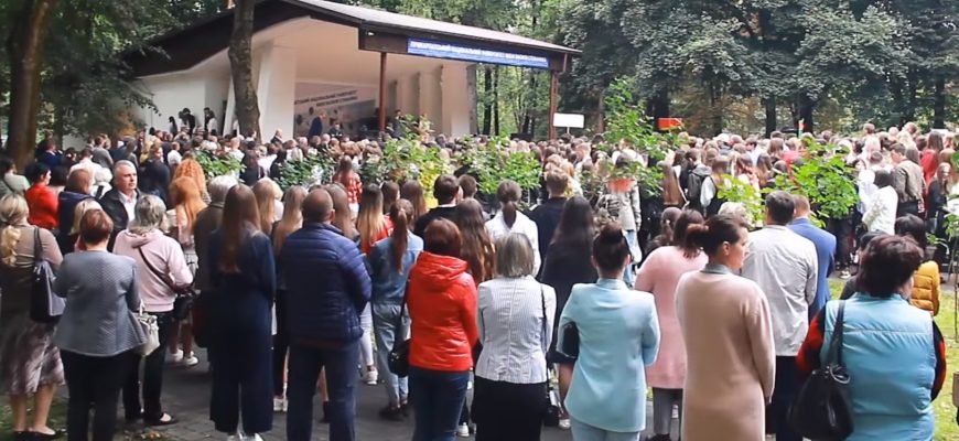 screenshot 14 - У ПНУ імені Василя Стефаника відбулося посвячення першокурсників у студенти. Відео - rai.ua