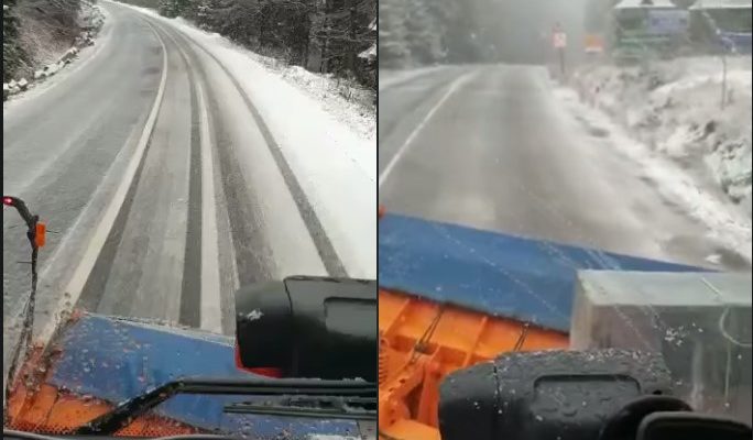 screenshot 114 - Трасу "Долина - Хуст" засипало снігом. Відео - rai.ua