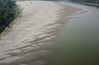 screenshot 11 1 - До обмілілої річки По потекла солона морська вода. Відео - rai.ua