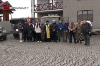 rysunok2 - 4 завантажені автівки із Коломийщини поїхали на фронт. Відео - rai.ua