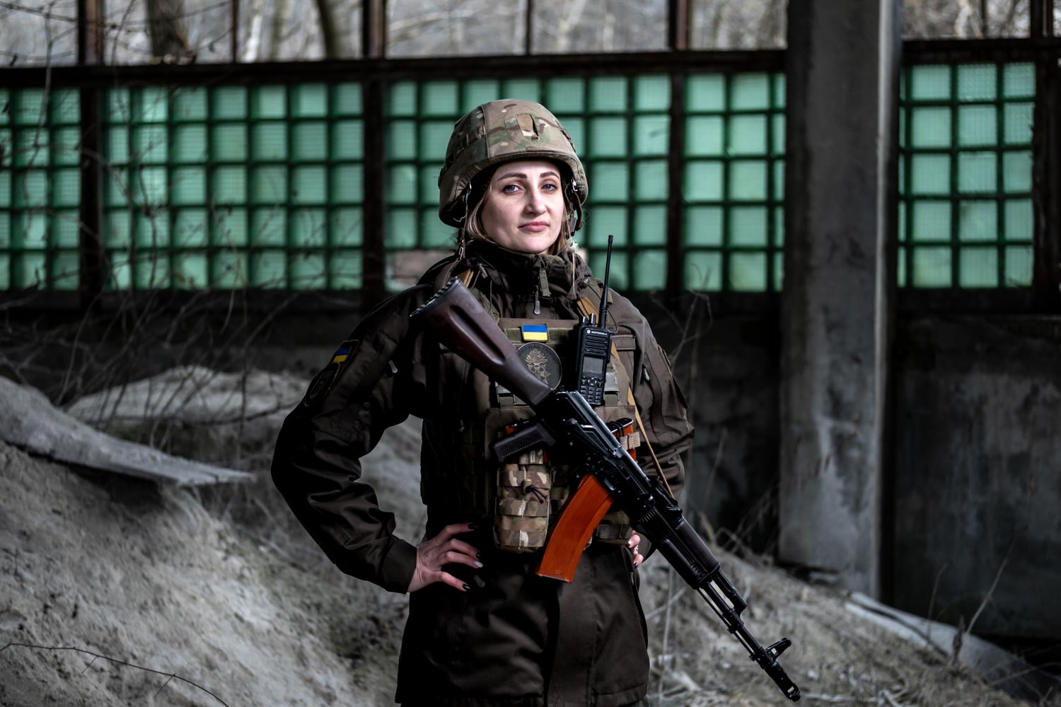 photo 10 - Нацгвардійки Прикарпаття знялись для проєкту французського фотографа. Фото - rai.ua