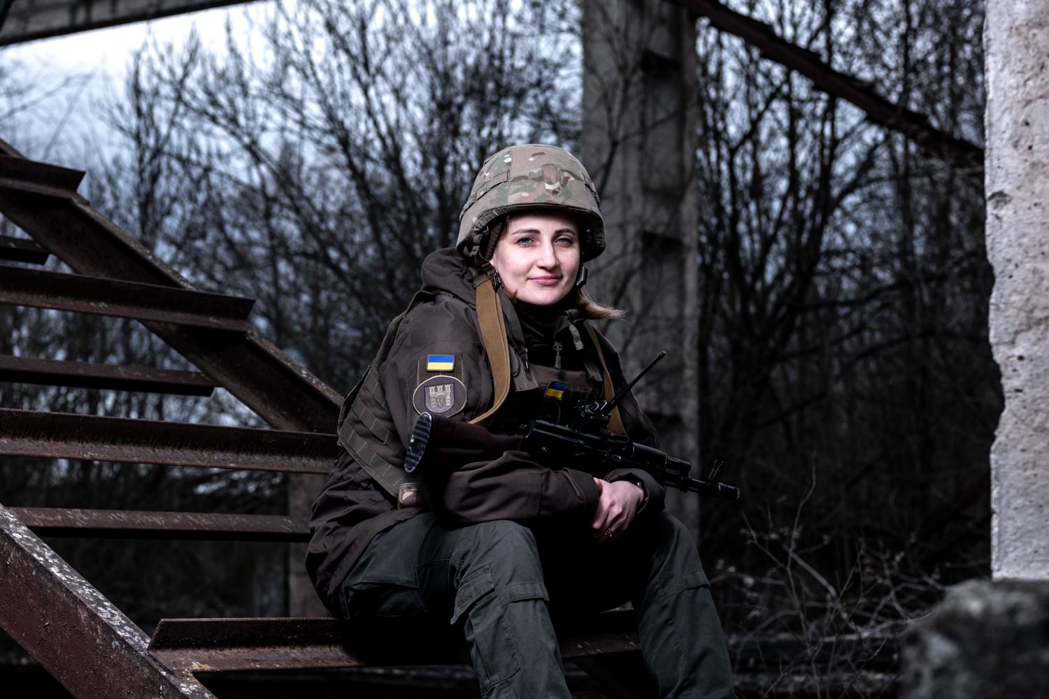photo 5 1 - Нацгвардійки Прикарпаття знялись для проєкту французського фотографа. Фото - rai.ua
