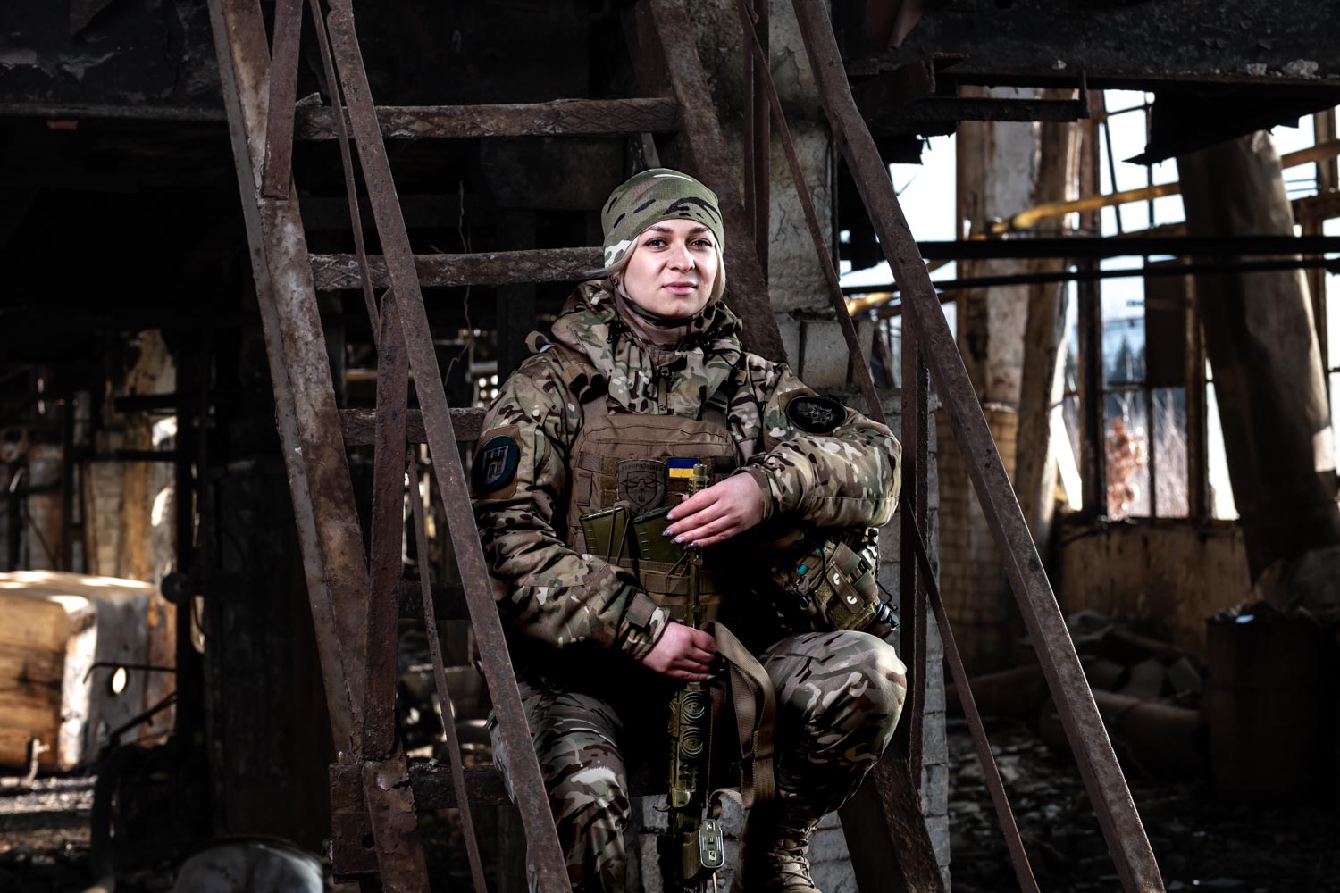 photo 8 - Нацгвардійки Прикарпаття знялись для проєкту французського фотографа. Фото - rai.ua