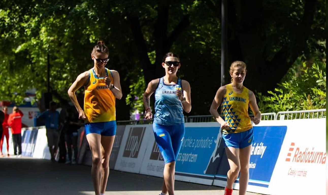 Прикарпатська спортсменка Ганна Шевчук привезла срібло з чемпіонату Європи зі спортивної ходьби. Відео