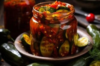salat z kabachkiv - Смачні історії: рецепт маринованих кабачків з кетчупом чілі - rai.ua