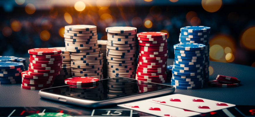 plname. mobile online casino in a smartphone that lies on a tab 55a1cc57 4f9e 4fff a775 91e4c4a1424c - Оператори азартних ігор наповнюють держбюджет України на мільярди гривень - rai.ua