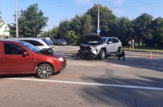 v ivano frankivsku zitknulysia piat avtomobiliv – troie liudei u likarni 2 - В Івано-Франківську зіткнулися п'ять автомобілів: троє людей у лікарні - rai.ua