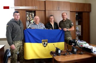 Коломийське громадське об'єднання «Ветеран міліції» передало два дрони для військових