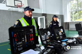 В Івано-Франківську поліцейські провели урок із криміналістики