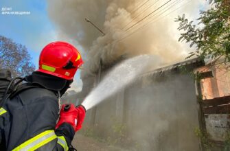 В Івано-Франківську виникла пожежа закладу доставки їжі