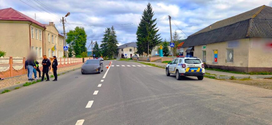 У Тлумацькій громаді в автопригоді постраждав хлопчик-пішохід