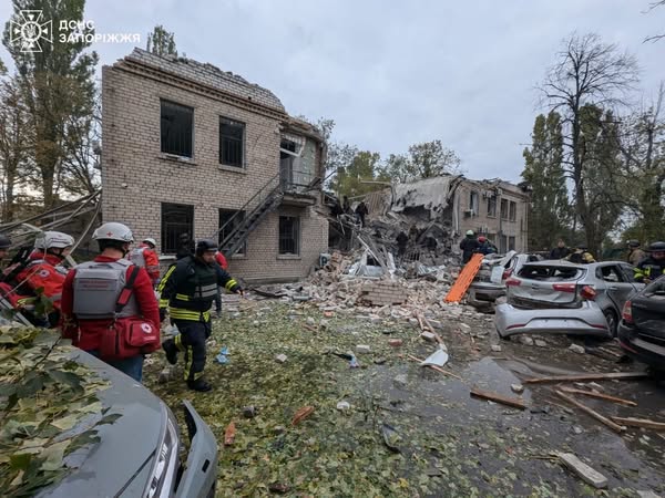 zap - Запоріжжя: станом на 10:30 внаслідок ракетного удару по дитячому садочку постраждали 4 людини - rai.ua