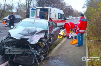 В ДТП на Івано-Франківщині травмовано шестеро людей. Фото