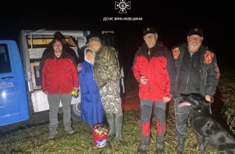 Рятувальники надали допомогу подружжю, яке заблукало під час збирання грибів