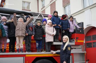 Першокласники ліцею побували у гостях у рятувальників