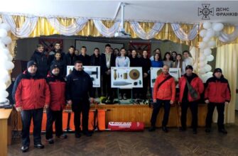 Рятувальники навчали ліцеїстів, як діяти в різних небезпечних ситуаціях