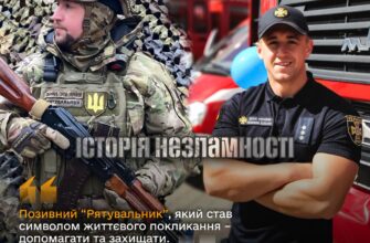 Позивний «Рятувальник»- історія начальника караулу, який став на захист України
