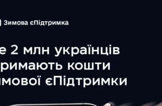 Держава виплатить українцям ще 2 млрд гривень за програмою «Зимова єПідтримка»