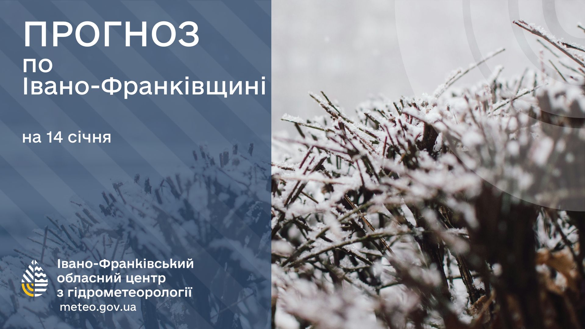 14 - Прогноз погоди на 14 січня 2025 року - rai.ua