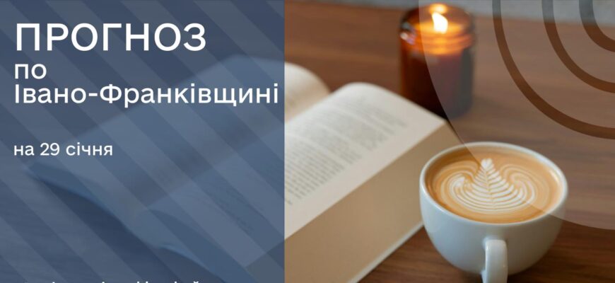 Прогноз погоди на 29 січня 2025 року