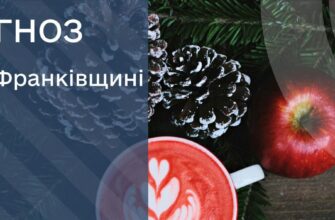 Прогноз погоди на 4 січня 2025 року