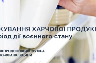 Маркування харчової продукції у період дії воєнного стану