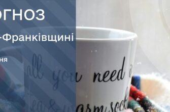 Прогноз погоди на 22 січня 2025 року