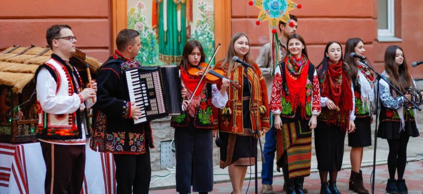 В медичному університеті Івано-Франківська організували розколяду