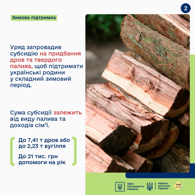 iak2 - Як отримати субсидію на придбання дров і твердого палива? - rai.ua