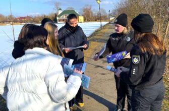 Небезпека на льоду: поліцейські застерігають від виходу на замерзлі водойми