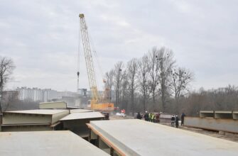 Міст буде! В Івано-Франківську активно триває будівництво Галицького мосту. Відео