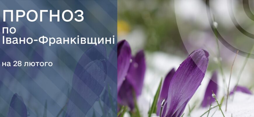 Прогноз погоди на 28 лютого 2025 року
