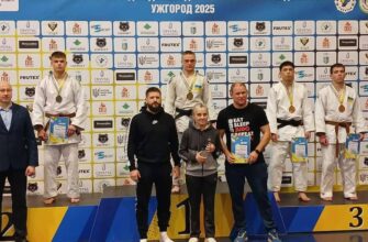 Дзюдоїсти з Івано-Франківщини здобули медалі на чемпіонаті України U-21