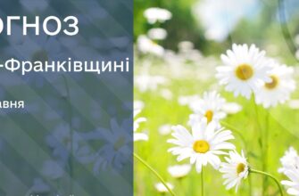 Прогноз погоди на 22 травня 2025 року