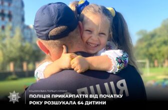Поліція Прикарпаття від початку року розшукала 64 дитини