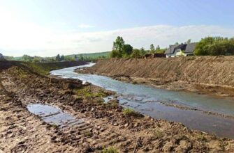 У Нижньому Вербіжі тривають роботи з будівництва водозахисних споруд