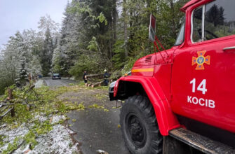 Рятувальники Косівщини ліквідовували наслідки негоди