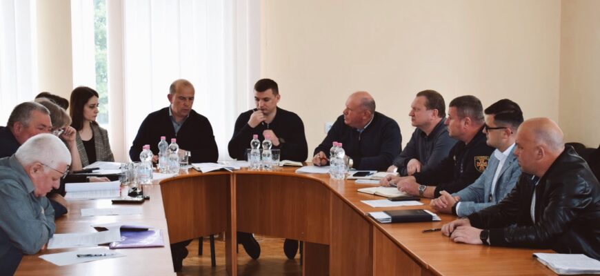 У Калуському районі проведено штабні навчання з цивільного захисту
