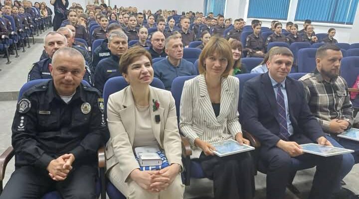 Рік роботи: Івано-Франківський ліцей МВС відзначив свій перший ювілей