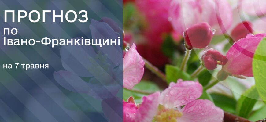 Прогноз погоди на 7 травня 2025 року