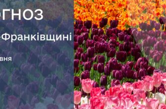 Прогноз погоди на 14 травня 2025 року
