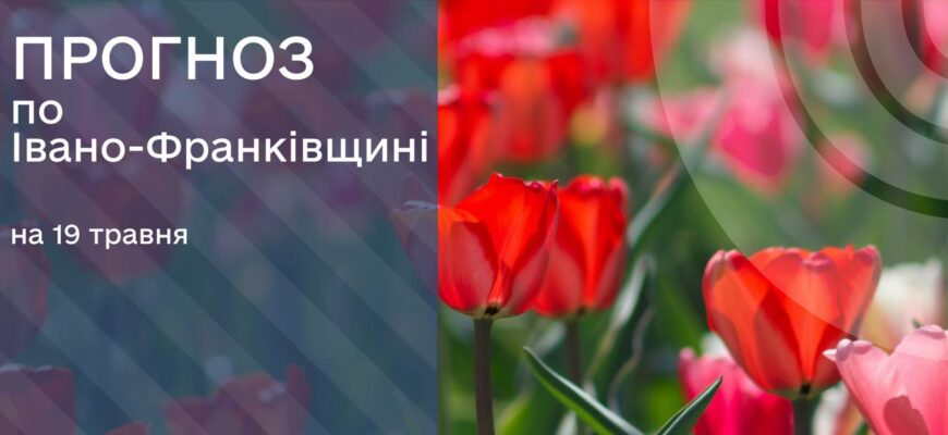 Прогноз погоди на 19 травня 2025