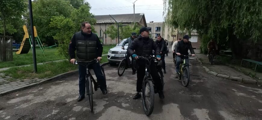 Руслан Марцінків провів традиційну велоінспекцію. Відео