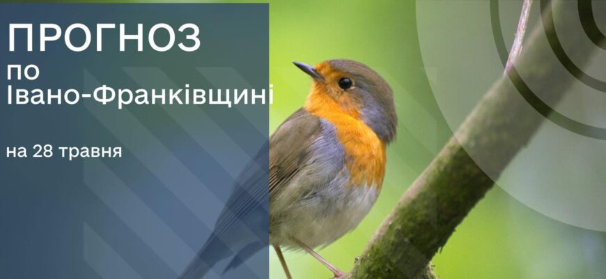 Прогноз погоди на 28 травня 2025