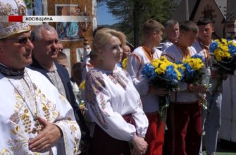 Очільниця Прикарпаття вшанувала родини загиблих у Космачі та Рожневі. Відео