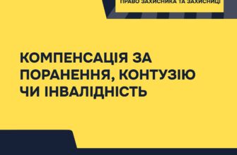 Компенсація за поранення, контузію чи інвалідність: порядок отримання