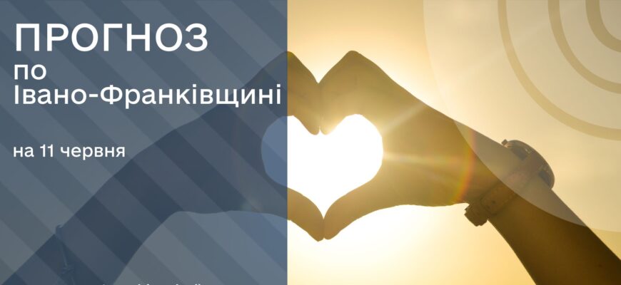 Прогноз погоди на 11 червня 2025 року
