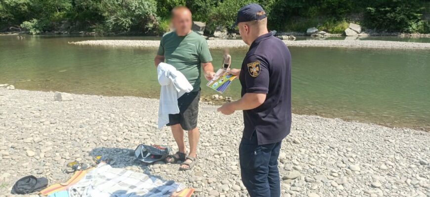 Рятувальники проводять профілактичну роботу на водних об’єктах
